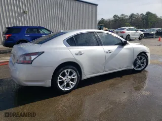 2012 Nissan Maxima 3.5 S with VIN 1N4AA5AP7CC864840, listed as a Copart auction lot 47652475 with 140,047 mi miles and Salvage Title. Bid and sale history available at carsss.com. Image 3.