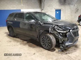 2023 Chevrolet Traverse RS z VIN 1GNEVJKW1PJ299590, wystawiony jako Copart lot #57534665 z przebiegiem 38 357 mil mil oraz Szkoda całkowita • Salvage title. Historia ofert i sprzedaży dostępna na DreamBid. Obrazek 4.