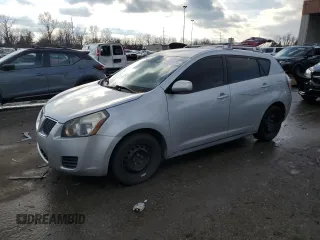 2009 Pontiac Vibe with VIN 5Y2SM67099Z423318, listed as a Copart auction lot 84119814 with 208,134 mi miles and Clean Title. Bid and sale history available at carsss.com. Image 1.