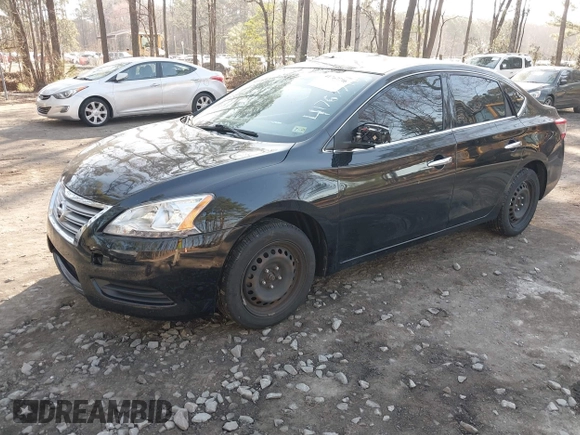2015 Nissan Sentra S with VIN 3N1AB7AP5FY253223, listed as a IAAI auction lot 41767716 with 140,832 mi miles and . Bid and sale history available at DreamBid. Image 2.