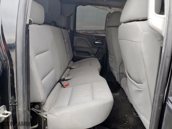 2018 Chevrolet Silverado 1500 Custom with VIN 1GCRCPEC4JZ356345, listed as a Copart auction lot 46610385 with 126,607 mi miles and Salvage Title. Bid and sale history available at carsss.com. Image 10.