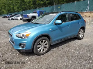 2014 Mitsubishi Outlander SE with VIN 4A4AR4AUXEE012971, listed as a Copart auction lot 59278935 with 141,263 mi miles and Salvage title. Bid and sale history available at DreamBid. Image 1.