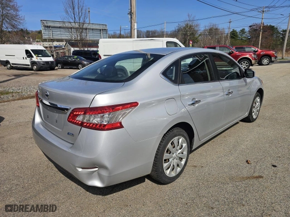 2014 Nissan Sentra S with VIN 3N1AB7APSEL6BL27Z, listed as a Copart auction lot 54271015 with 105,241 mi miles and Clean Title. Bid and sale history available at carsss.com. Image 4.