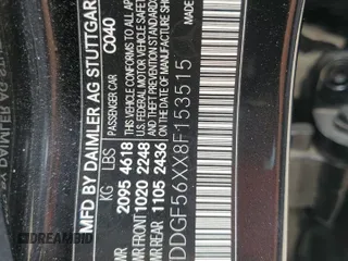 2008 Mercedes-Benz C 350 Sport with VIN WDDGF56XX8F153515, listed as a Copart auction lot 51363055 with 108,112 mi miles and Salvage Title. Bid and sale history available at DreamBid. Image 13.