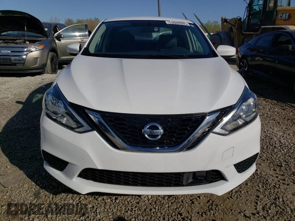 2018 Nissan Sentra SV with VIN 3N1AB7AP0JL619644, listed as a Copart auction lot 53088985 with 90,455 mi miles and Salvage Title. Bid and sale history available at DreamBid. Image 5.