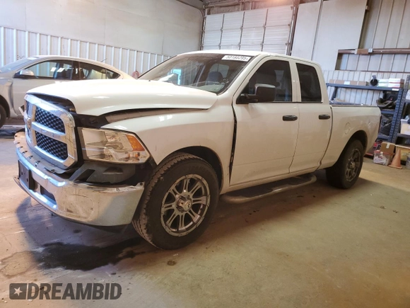 2017 Ram 1500 Tradesman with VIN 1C6RR6FT4HS730633, listed as a Copart auction lot 50180295 with 128,612 mi miles and Salvage title. Bid and sale history available at DreamBid. Image 1.