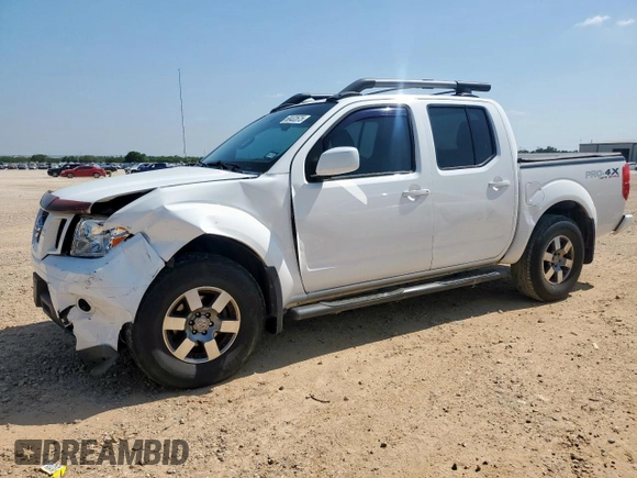 2012 Nissan Frontier Pro-4X with VIN 1N6AD0EV3CC468057, listed as a Copart auction lot 60432675 with 100,088 mi miles and Salvage title. Bid and sale history available at DreamBid. Image 1.