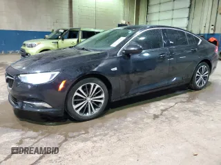 2018 Buick Regal Essence with VIN W04GP6SX8J1047130, listed as a Copart auction lot 50153395 with 97,679 mi miles and Clean title. Bid and sale history available at DreamBid. Image 1.