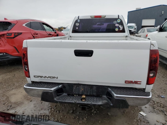 2005 GMC Canyon with VIN 1GTCS198258247180, listed as a Copart auction lot 55818325 with 218,292 mi miles and Clean title. Bid and sale history available at DreamBid. Image 6.