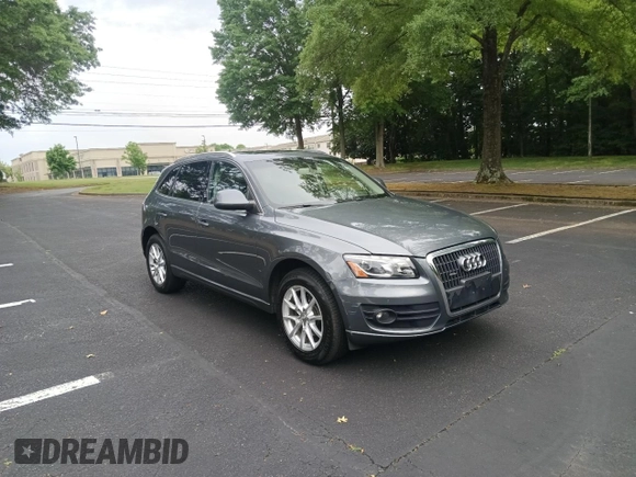 2012 Audi Q5 2.0T Premium Plus with VIN WA1LFAFP5CA051895, listed as a Copart auction lot 55691395 with 107,786 mi miles and Clean Title. Bid and sale history available at carsss.com. Image 1.