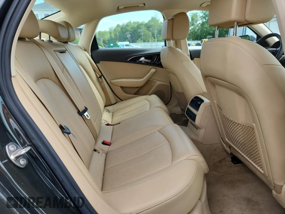 2012 Audi A6 Premium Plus with VIN WAUGGAFC6CN054165, listed as a Copart auction lot 62527695 with 55,592 mi miles and Clean title. Bid and sale history available at DreamBid. Image 10.