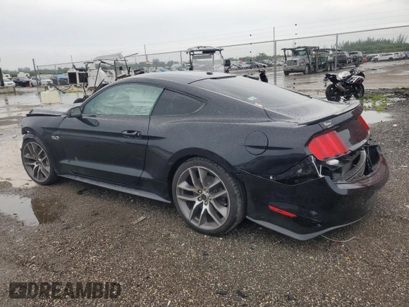 2017 Ford Mustang GT with VIN 1FA6P8CF8H5343017, listed as a Copart auction lot 71477464 with 86,846 mi miles and Salvage title. Bid and sale history available at DreamBid. Image 2.