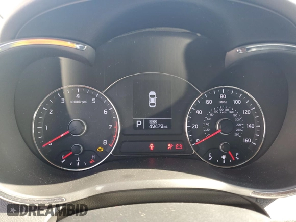 2015 Kia Forte EX with VIN KNAFX4A86F5333281, listed as a Copart auction lot 52072375 with 49,479 mi miles and Salvage Title. Bid and sale history available at carsss.com. Image 9.