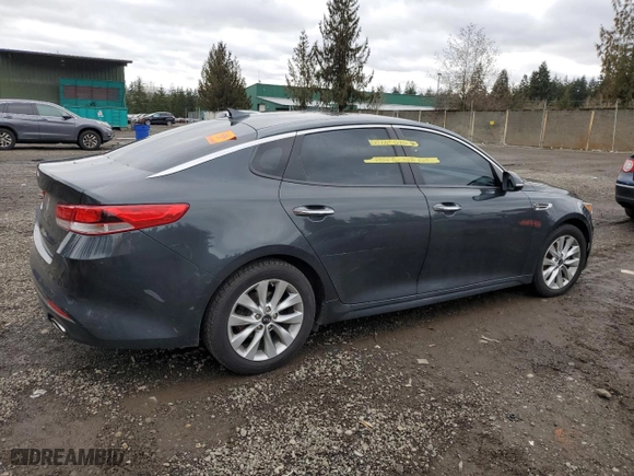 2016 Kia Optima LX with VIN 5XXGT4L33GG061094, listed as a Copart auction lot 45992365 with 0 mi miles and Salvage Title. Bid and sale history available at carsss.com. Image 3.