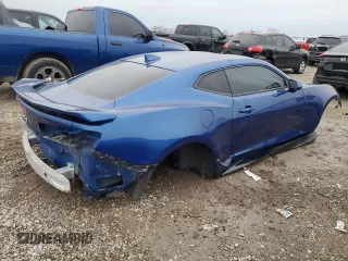 2018 Chevrolet Camaro ZL1 with VIN 1G1FK1R65J0160306, listed as a Copart auction lot 45233055 with Not Provided miles and Salvage Title. Bid and sale history available at DreamBid. Image 3.