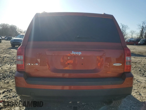 2012 Jeep Patriot Latitude with VIN 1C4NJRFB9CD567661, listed as a Copart auction lot 48734775 with Not Provided miles and Salvage Title. Bid and sale history available at carsss.com. Image 6.