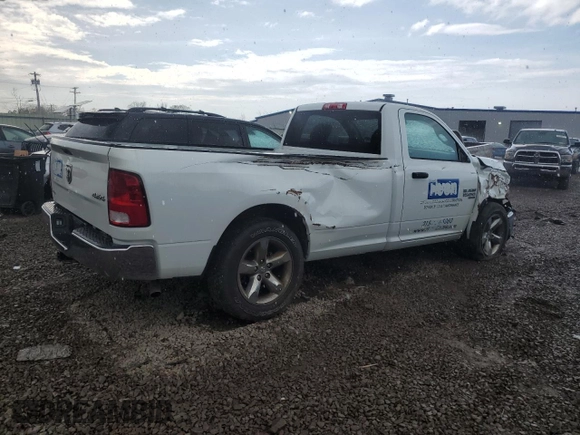 2022 Ram 1500 Tradesman with VIN 3C6JR7DG3NG376017, listed as a Copart auction lot 54113605 with 40,315 mi miles and Salvage title. Bid and sale history available at DreamBid. Image 3.