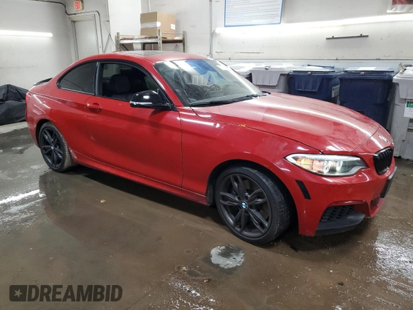 2016 BMW 2 Series M235i xDrive with VIN WBA1J9C53GV372276, listed as a Copart auction lot 77967463 with 79,872 mi miles. Bid and sale history available at carsss.com. Image 4.