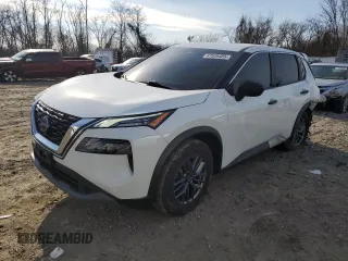 2022 Nissan Rogue S z VIN 5N1BT3AA0NC704712, wystawiony jako Copart lot #47526455 z przebiegiem 40 758 mil mil oraz Szkoda całkowita • Salvage title. Historia ofert i sprzedaży dostępna na DreamBid. Obrazek 1.