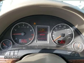 2007 Audi A4 2.0T with VIN WAUAF78E57A222692, listed as a Copart auction lot 43794185 with 159,563 mi miles and Salvage Title. Bid and sale history available at carsss.com. Image 9.
