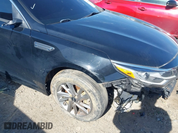 2019 Kia Optima LX with VIN 5XXGT4L37KG377221, listed as a IAAI auction lot 41488618 with 51,336 mi miles. Bid and sale history available at carsss.com. Image 22.