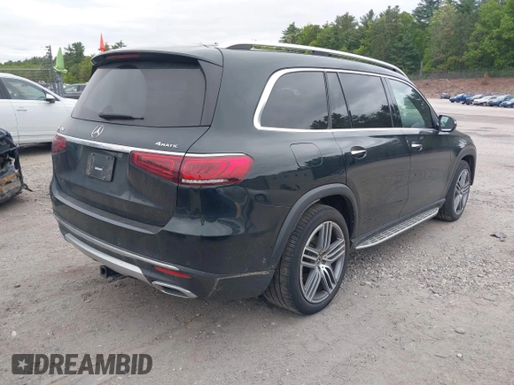 2021 Mercedes-Benz GLS 450 with VIN 4JGFF5KE6MA534582, listed as a IAAI auction lot 42286791 with 53,963 mi miles and . Bid and sale history available at DreamBid. Image 4.