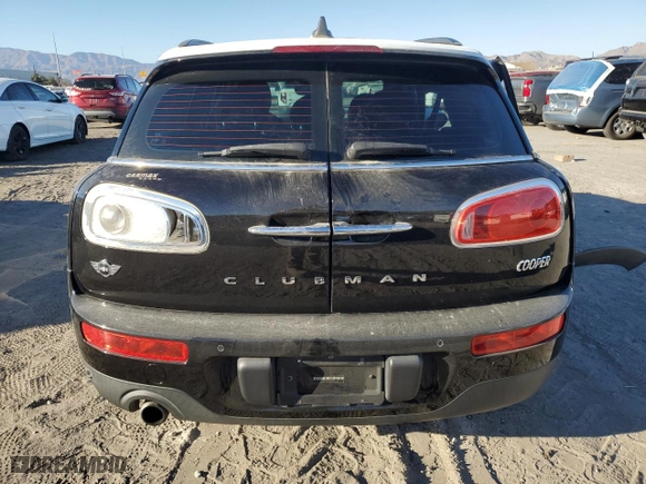 2016 MINI Cooper Clubman with VIN WMWLN5C50G2E29656, listed as a Copart auction lot 85271844 with NaN miles and Salvage Title. Bid and sale history available at carsss.com. Image 6.
