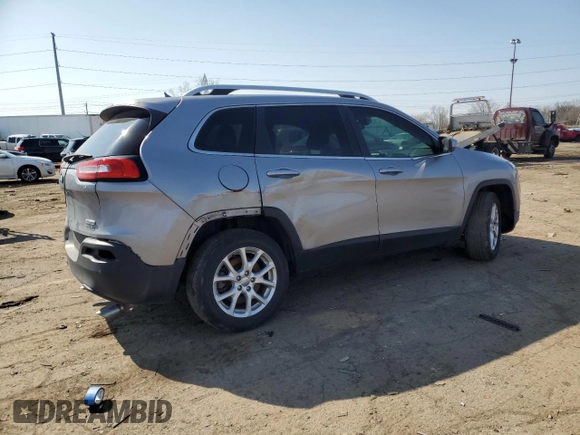 2014 Jeep Cherokee Latitude with VIN 1C4PJLCS2EW105993, listed as a Copart auction lot 50927155 with 76,586 mi miles and Salvage Title. Bid and sale history available at carsss.com. Image 3.