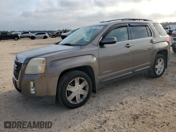 2010 GMC Terrain SLT-1 with VIN 2CTALFEW3A6412194, listed as a Copart auction lot 54881885 with 198,646 mi miles and Salvage title. Bid and sale history available at DreamBid. Image 1.
