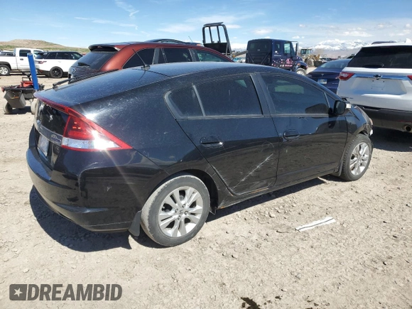 2012 Honda Insight EX with VIN JHMZE2H70CS004823, listed as a Copart auction lot 50429635 with 122,237 mi miles and Salvage title. Bid and sale history available at DreamBid. Image 3.