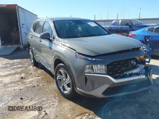 2021 Hyundai Santa Fe SE with VIN 5NMS14AJ6MH346371, listed as a IAAI auction lot 41690034 with 88,069 mi miles. Bid and sale history available at carsss.com. Image 1.