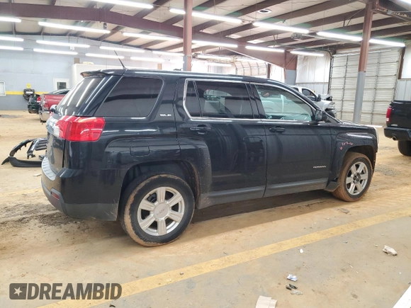2014 GMC Terrain SLE with VIN 2GKALMEK2E6380748, listed as a Copart auction lot 48041435 with 181,156 mi miles and Salvage Title. Bid and sale history available at carsss.com. Image 3.
