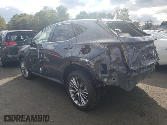 2023 Lexus NX 350h Luxury with VIN 2T2HKCEZ0PC014367, listed as a Copart auction lot 72261014 with Not Provided miles and Salvage Title. Bid and sale history available at DreamBid. Image 2.