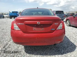 2012 Nissan Versa SV with VIN 3N1CN7AP9CL859049, listed as a Copart auction lot 52303955 with 125,487 mi miles and Salvage Title. Bid and sale history available at carsss.com. Image 6.