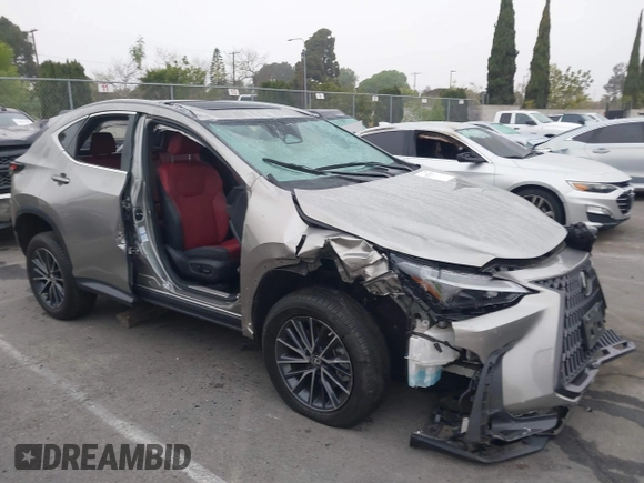 2022 Lexus NX 350 Premium with VIN 2T2GGCEZ8NC002364, listed as a IAAI auction lot 41871979 with 8,575 mi miles and . Bid and sale history available at DreamBid. Image 13.