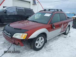 2003 Subaru Baja Special Sports с VIN 4S4BT62C337115144, выставлен на аукционе IAAI как лот 41602386 с пробегом 127 066 миль миль и . История ставок и продаж доступна на DreamBid. Изображение 2.