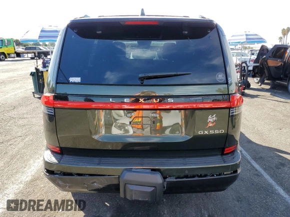 2024 Lexus GX 550 Luxury z VIN JTJVBCDX1R5009330, wystawiony jako Copart lot #74141324 z przebiegiem 3 202 mil mil oraz Szkoda całkowita • Salvage title. Historia ofert i sprzedaży dostępna na DreamBid. Obrazek 6.