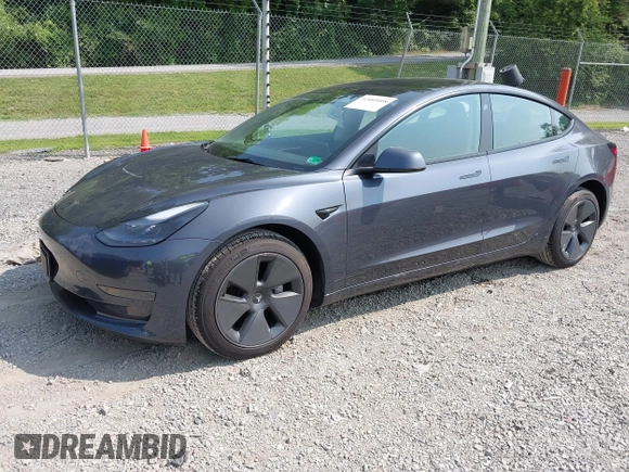 2023 Tesla Model 3 with VIN 5YJ3E1EA2PF566047, listed as a IAAI auction lot 42481008 with 21,143 mi miles and . Bid and sale history available at DreamBid. Image 19.