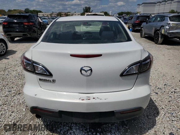 2012 Mazda 3 i Touring with VIN JM1BL1V70C1616288, listed as a Copart auction lot 51866365 with 152,595 mi miles and Salvage Title. Bid and sale history available at carsss.com. Image 6.