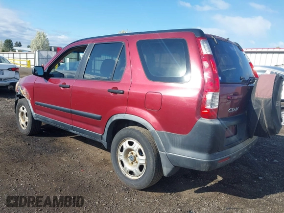 2005 Honda CR-V LX with VIN JHLRD68545C016886, listed as a IAAI auction lot 42077038 with 275,148 mi miles and . Bid and sale history available at DreamBid. Image 3.