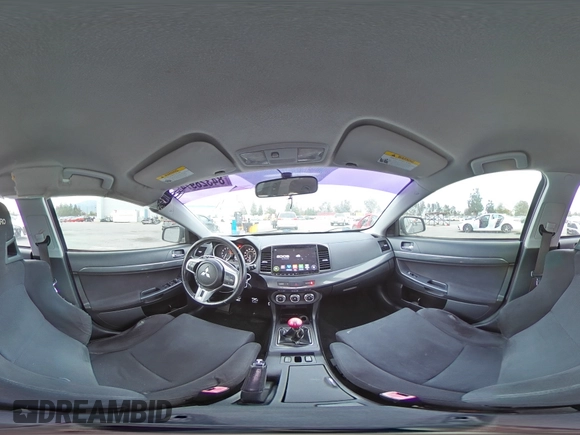 2010 Mitsubishi Lancer Evolution GSR with VIN JA32W8FV1AU027600, listed as a Copart auction lot 84328974 with 88,417 mi miles and Salvage Title. Bid and sale history available at DreamBid. Image 13.