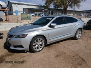 2019 Chevrolet Impala Premier with VIN 1G1105S32KU112537, listed as a Copart auction lot 57671185 with 85,650 mi miles and Salvage title. Bid and sale history available at DreamBid. Image 1.