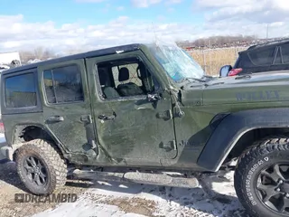 2020 Jeep Wrangler Unlimited Sport S с VIN 1C4HJXDN0LW334593, выставлен на аукционе IAAI как лот 41044612 с пробегом 58 165 миль миль и . История ставок и продаж доступна на DreamBid. Изображение 13.