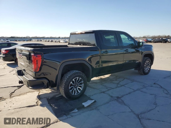 2021 GMC Sierra 1500 AT4 with VIN 3GTP9EEL0MG407872, listed as a Copart auction lot 42182375 with 59,328 mi miles and Clean Title. Bid and sale history available at carsss.com. Image 3.