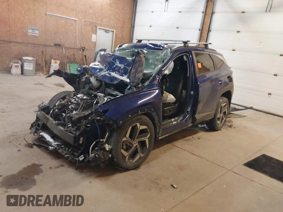2023 Hyundai Tucson SEL with VIN 5NMJFCAEXPH209352, listed as a IAAI auction lot 41481556 with Not Provided miles and . Bid and sale history available at DreamBid. Image 2.