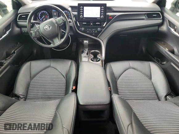 2023 Toyota Camry SE with VIN 4T1G11AK6PU122975, listed as a Copart auction lot 49712535 with 81,670 mi miles and Salvage Title. Bid and sale history available at DreamBid. Image 8.