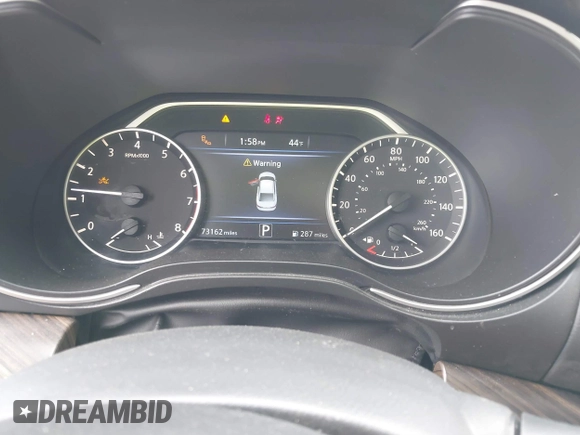 2018 Nissan Maxima SV with VIN 1N4AA6AP4JC387240, listed as a IAAI auction lot 41434629 with 73,162 mi miles and . Bid and sale history available at DreamBid. Image 7.