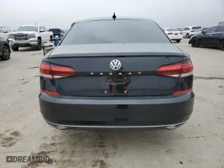 2020 Volkswagen Passat 2.0T SEL with VIN 1VWCA7A3XLC023281, listed as a Copart auction lot 43834755 with 0 mi miles and Salvage Title. Bid and sale history available at carsss.com. Image 6.