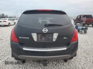 2007 Nissan Murano SL with VIN JN8AZ08TX7W528391, listed as a Copart auction lot 52120565 with Not provided miles and Salvage title. Bid and sale history available at DreamBid. Image 6.