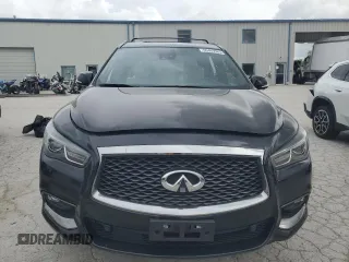 2019 Infiniti QX60 Luxe with VIN 5N1DL0MM2KC510398, listed as a Copart auction lot 60469365 with 130,117 mi miles and Salvage title. Bid and sale history available at DreamBid. Image 5.